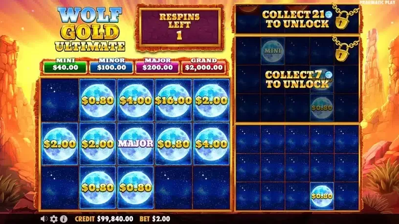 Wolf Gold Ultimate slot screenshot 4