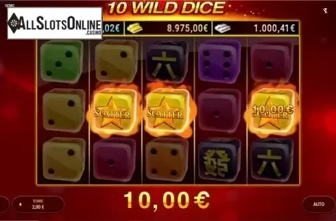 Scatter win screen