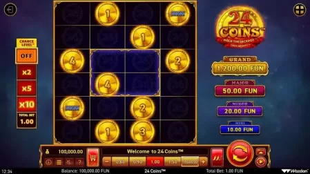 24 Coins™ slot screenshot 1