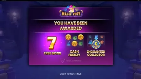 3 Magic Pots slot screenshot 4