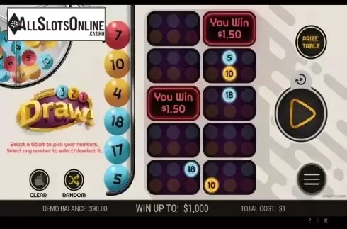 Win screen