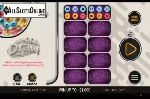 Game screen