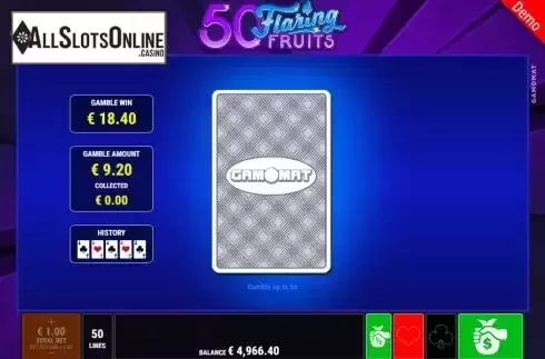 Gamble Game Screen