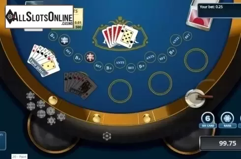 Game Screen 3. 6 Card Poker (Novomatic) from Novomatic