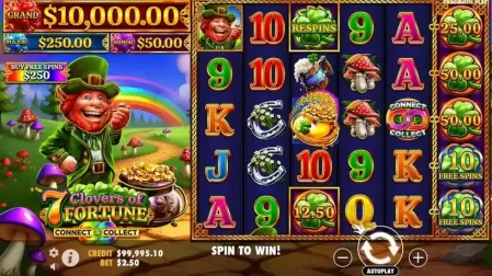 7 Clovers of Fortune slot screenshot 1