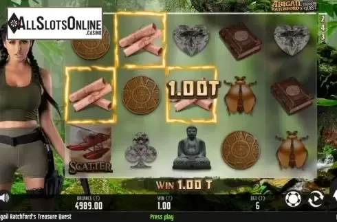 Win Screen 1. Abigail Ratchfords Treasure Quest from MGA