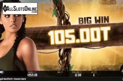 Big Win. Abigail Ratchfords Treasure Quest from MGA
