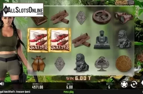 Win Screen 2. Abigail Ratchfords Treasure Quest from MGA