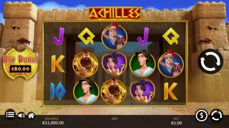 Achilles slot screenshot 1