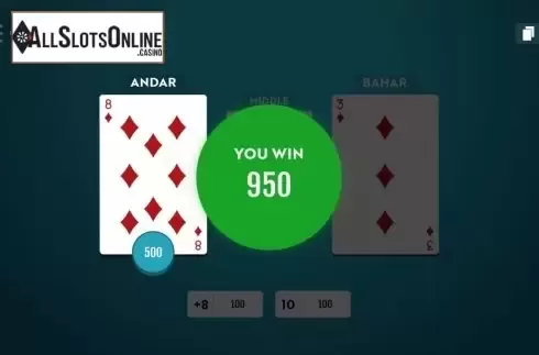 Win Screen 3. Andar Bahar (Woohoo) from Woohoo