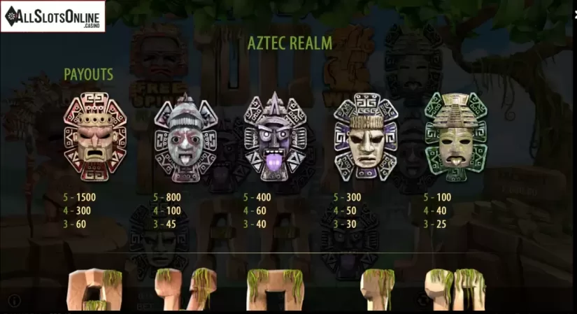 Aztek Real. Aztec Realm from 888 Gaming