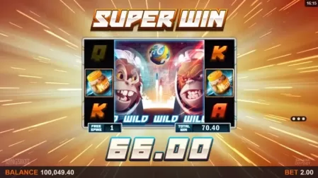Banana Odyssey slot screenshot 4