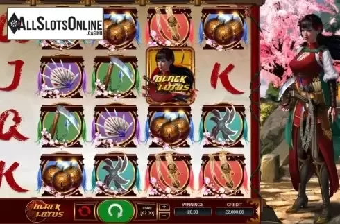 Reel Screen. Black Lotus from Bulletproof Games