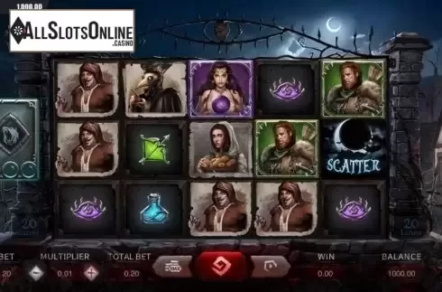 Reel Screen. Blood wolf Legend from Dream Tech