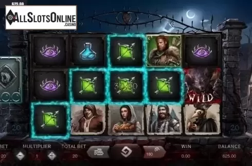 Win Screen 3. Blood wolf Legend from Dream Tech