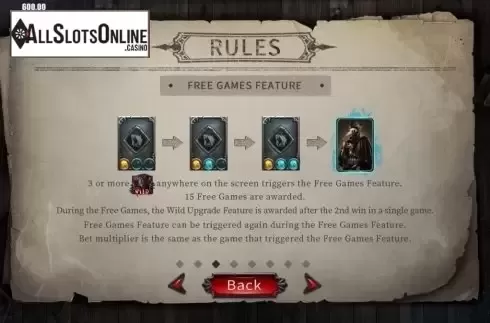 Features 3. Blood wolf Legend from Dream Tech