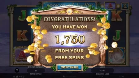 Book Of Aphrodite slot screenshot 8