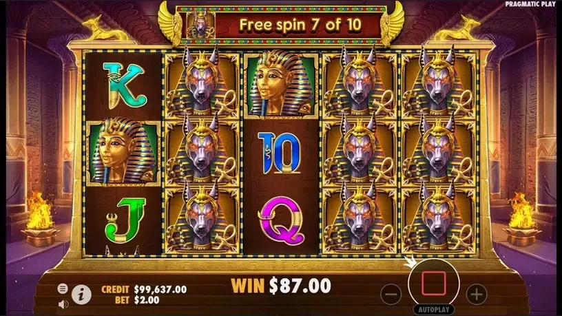 Book of Fallen slot screenshot 
