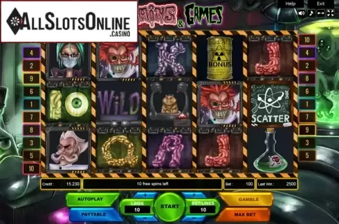 Reel Screen. Brains and Games from Platin Gaming