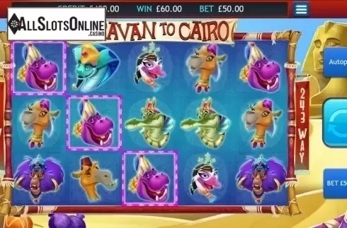 Win 3. Caravan to Cairo from Eyecon