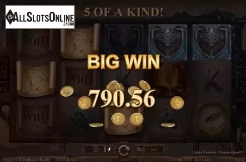 Big win screen