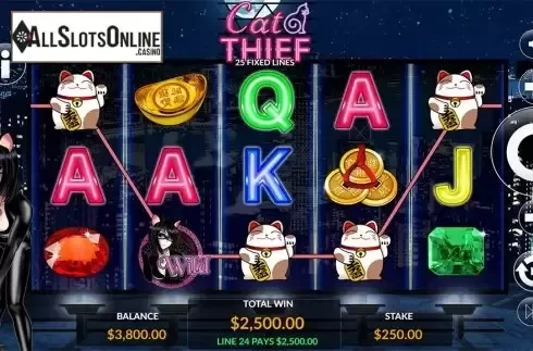 Game workflow 3. Cat Thief from Maverick