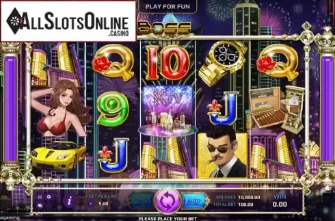 Reel Screen. Chinese Boss from EAgaming