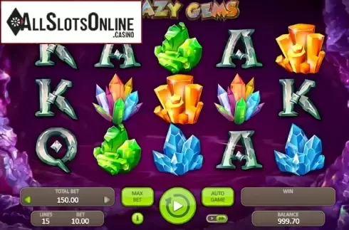 Reel Screen. Crazy Gems from Booongo