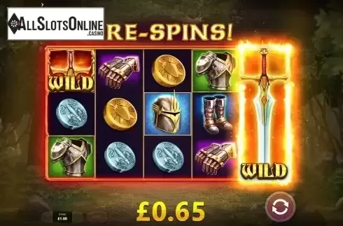 Respins Win Screen
