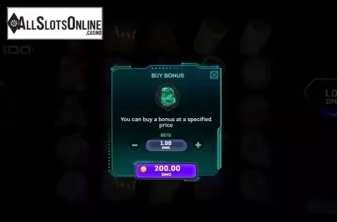 Buy Feature screen