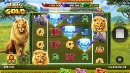 Diamond King Gold slot screenshot 1