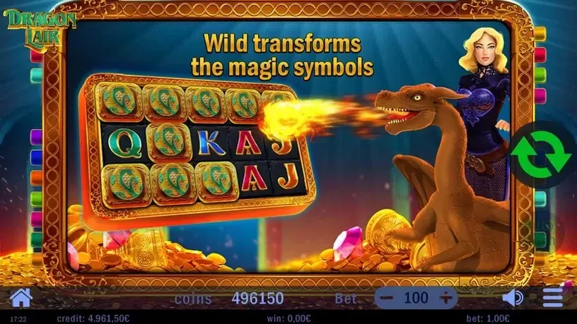 Dragon Lair slot screenshot 6
