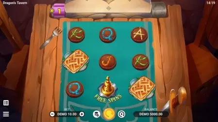 Dragon's Tavern slot screenshot 1