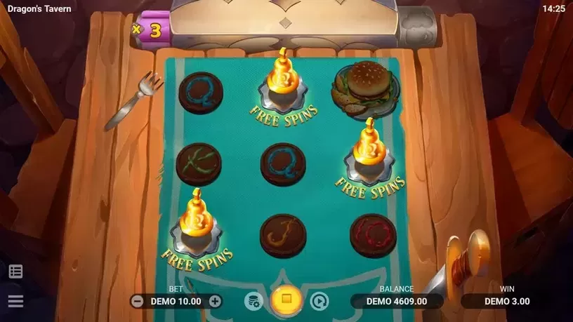 Dragon's Tavern slot screenshot 4