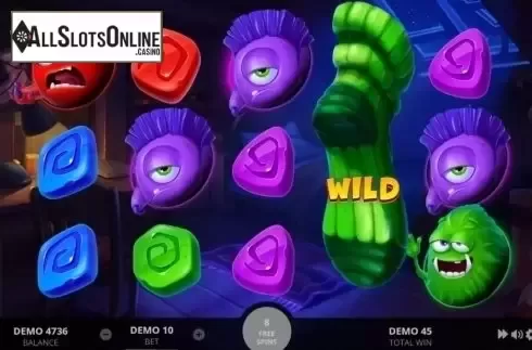 Free Spins Screen. E.T. Lost Socks from Evoplay Entertainment
