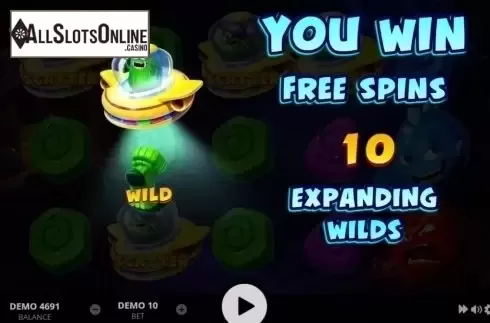 Free Spins. E.T. Lost Socks from Evoplay Entertainment