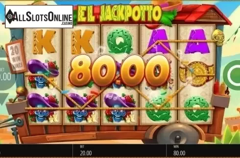 Win screen 1. El Jackpotto from Blueprint