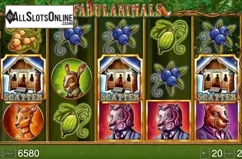 Reel screen. Fabulanimals HD from Merkur
