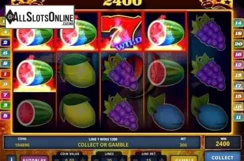 Screen 4. Fire Twenty Deluxe from Zeus Play