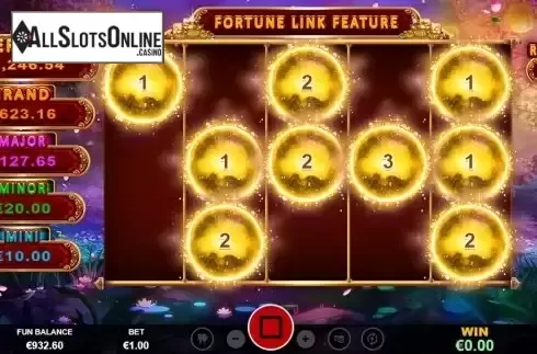 Bonus Gameplay Screen