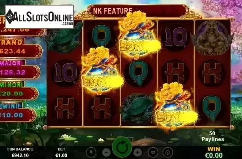 Free Spins Win Screen