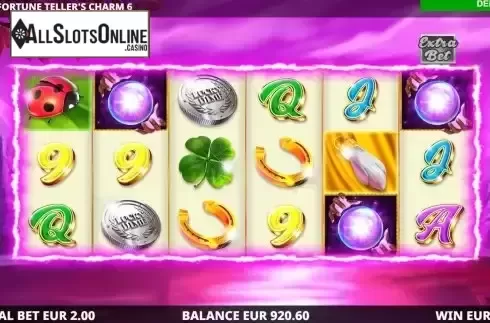 Free Spins screen