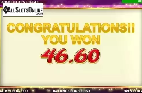 Win Free Spins screen