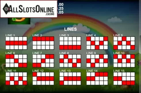 Paytable 3. Full Of Luck from Casino Technology