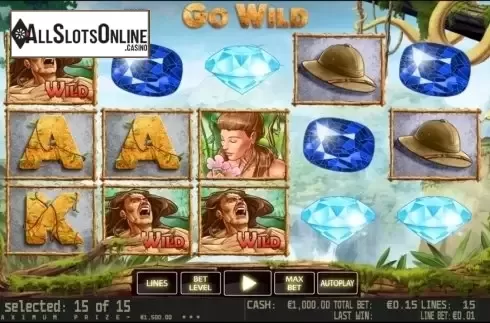 Game reels. Go Wild HD from World Match