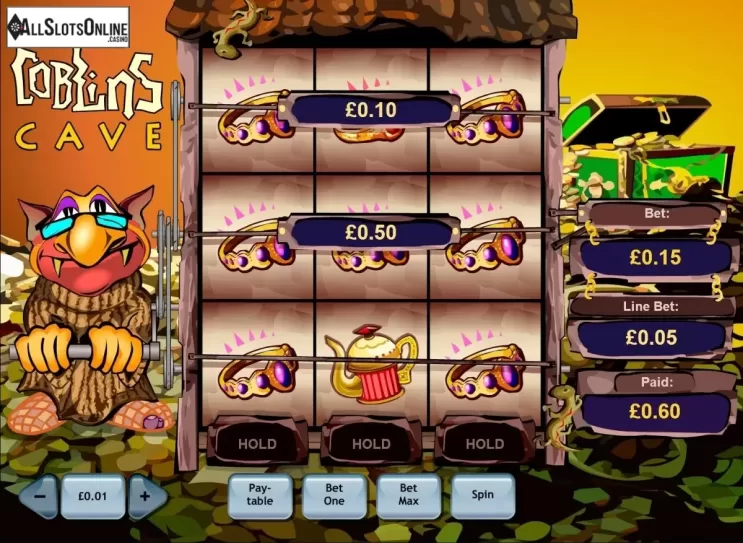 Screen4. Goblins Cave from Playtech