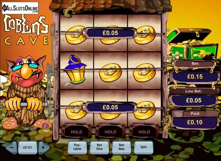 Screen3. Goblins Cave from Playtech