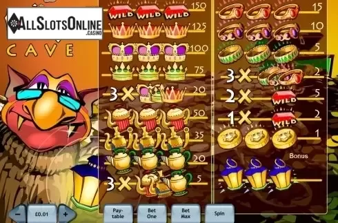 Screen2. Goblins Cave from Playtech