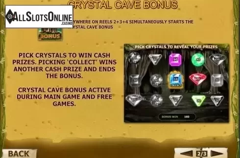 Paytable 2. Goddess of Life from Playtech