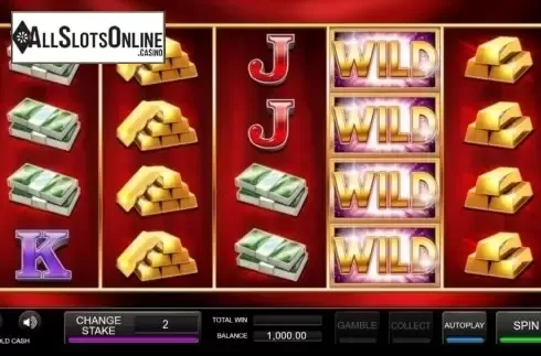 Reel Screen. Gold Cash from Inspired Gaming